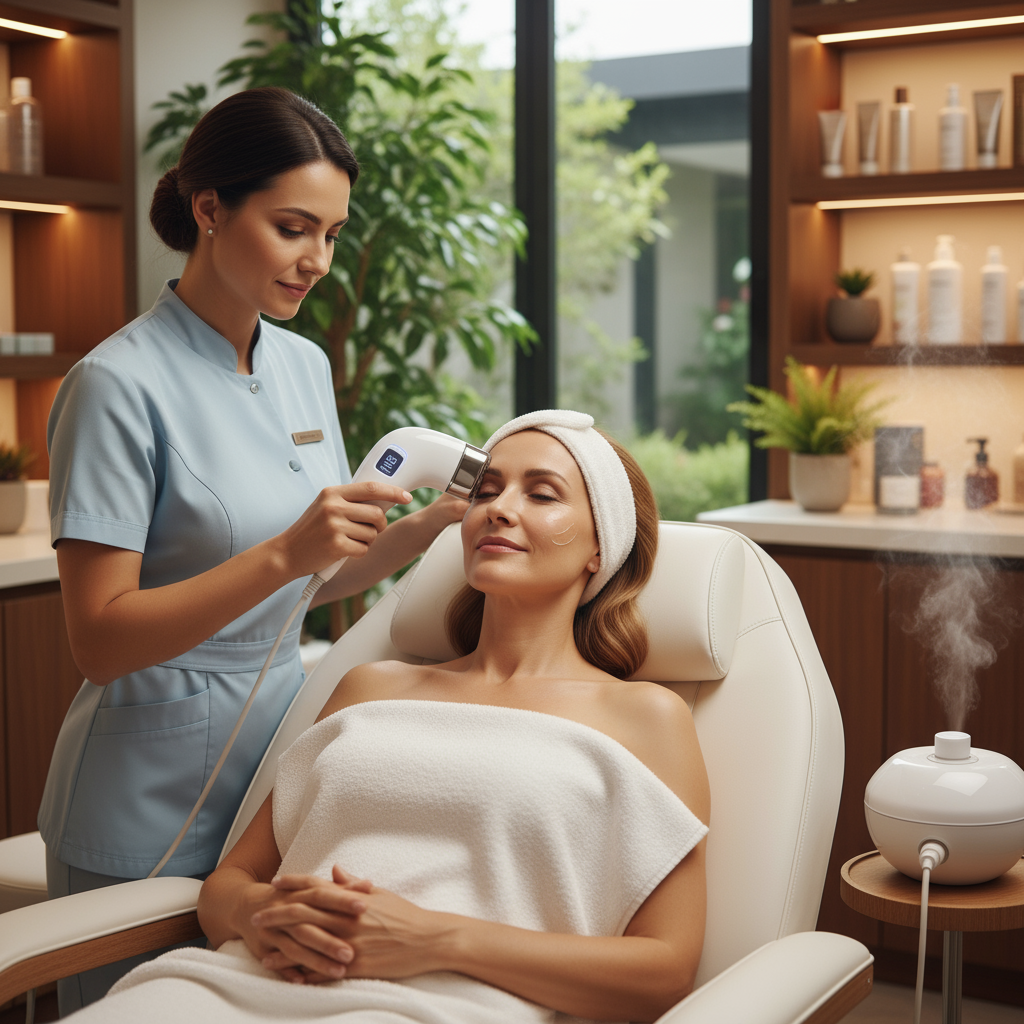Ritual de limpieza e hidratación facial en SATVA